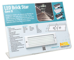 Click for more information on Merchandising Display - LED BRICK STAR GEN II