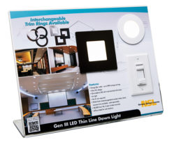 Click for more information on Merchandising Display - THIN LINE LED DOWN LIGHTS GEN III