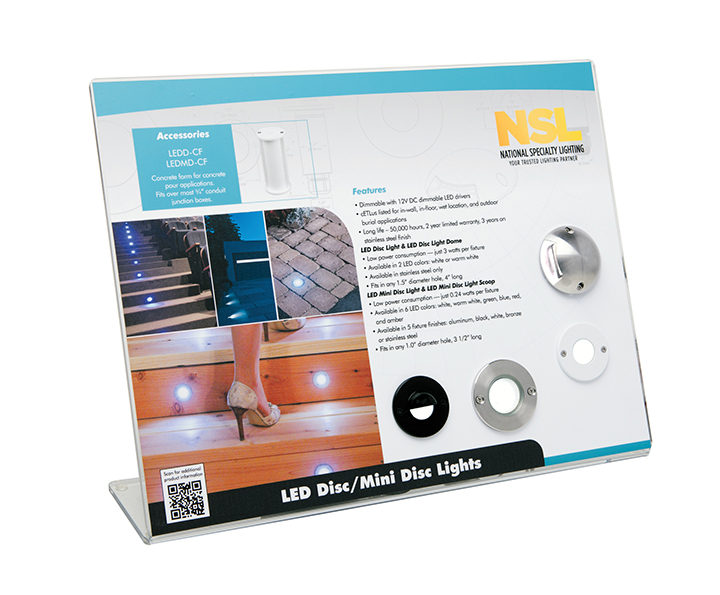 Merchandising Display - LED DISC/MINI DISC & SCOOP/DOME