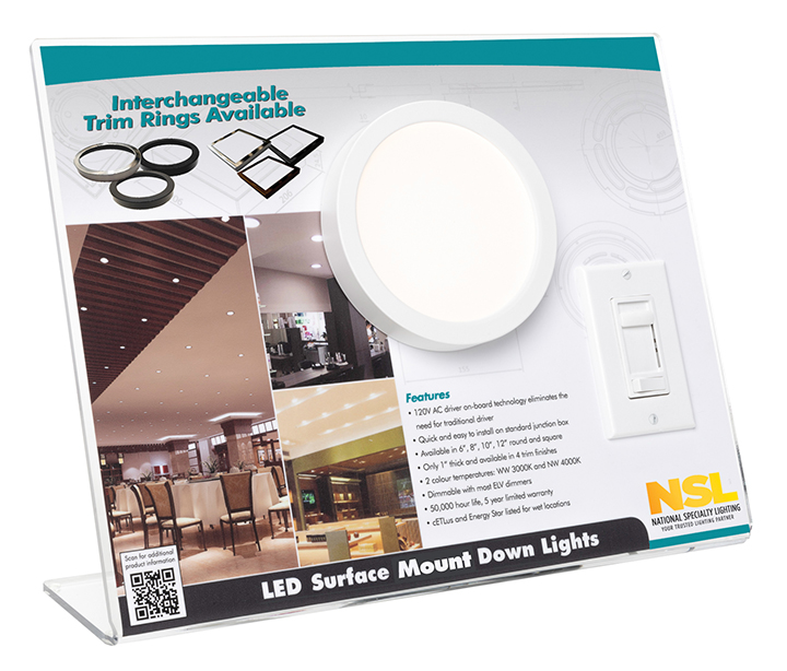 Merchandising Display - LED SURFACE MOUNT DOWN LIGHTS