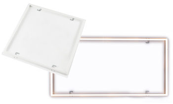 Close up image of the T-LED edge light in 2 sizes