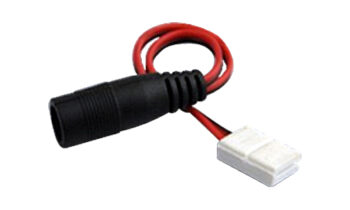 Accesorio - CONECTOR CC PARA LÁMPARA DE CINTA LED CON HILO DE 6" Y CONECTOR CC