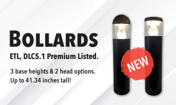 NSL launches high efficiency bollard lights